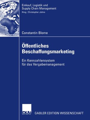 cover image of Öffentliches Beschaffungsmarketing